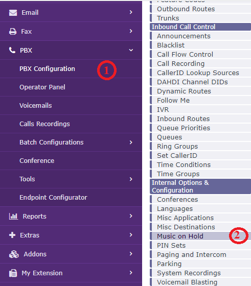 change MOH call waiting-1